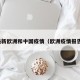 最新欧洲和中国疫情（欧洲疫情报告）